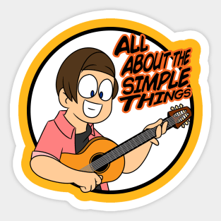 Tyler - All About the Simple Things Sticker